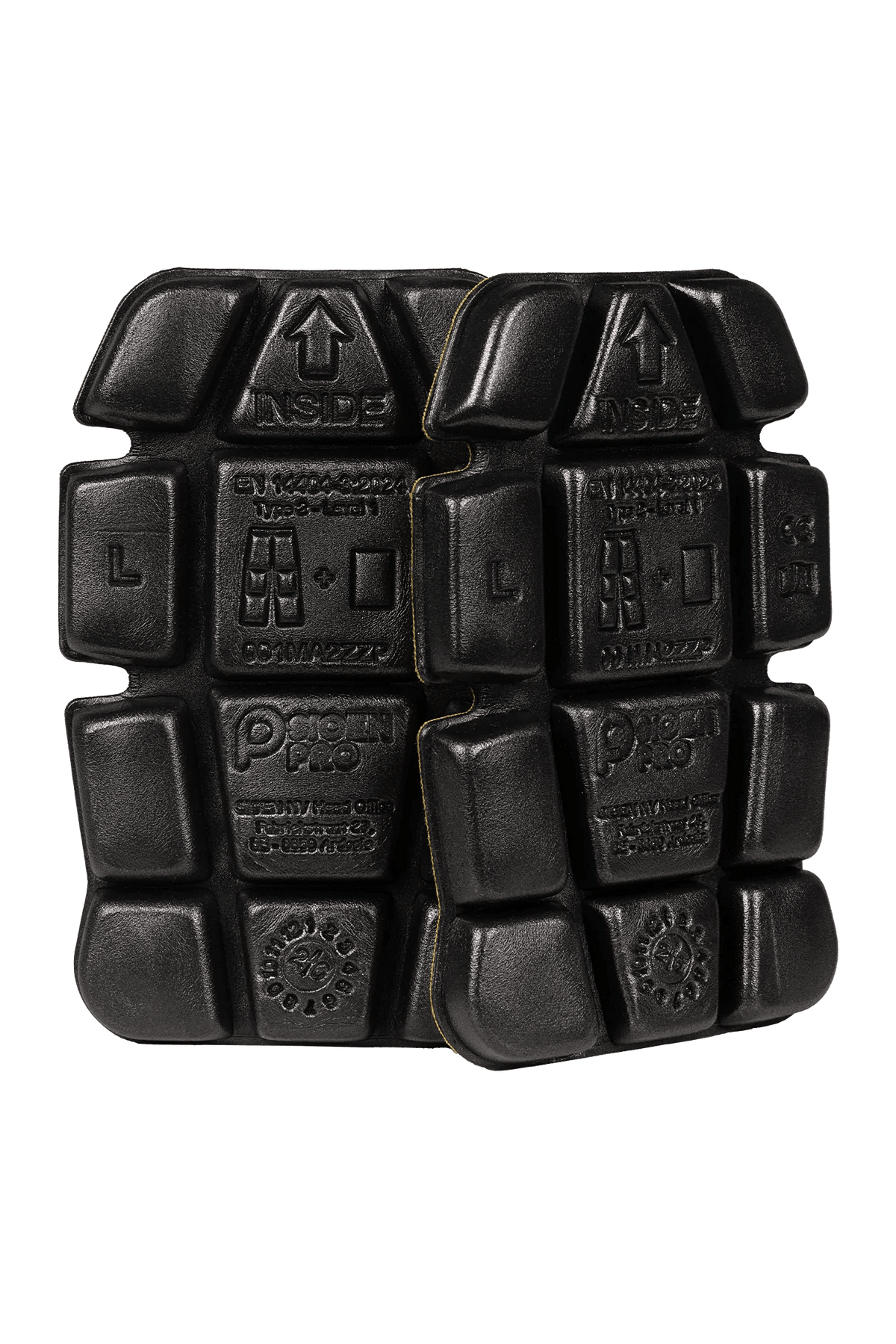 Sioen PRO Diskos in Black/Yellow, front view