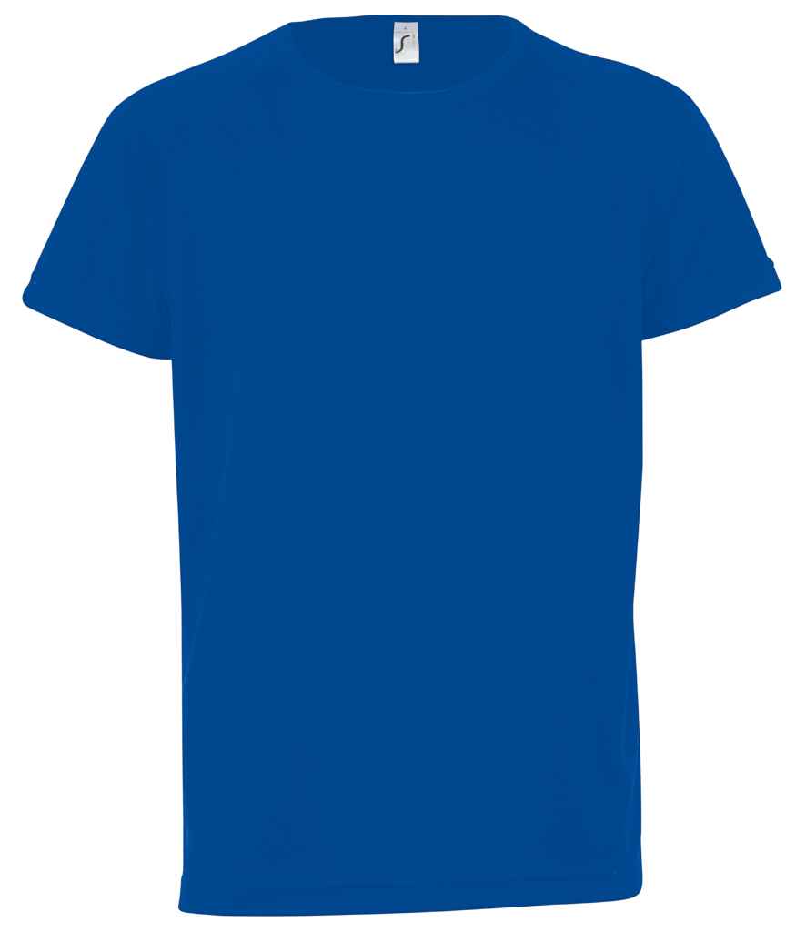 SOL'S Kids Sporty T-Shirt in Royal Blue, front view