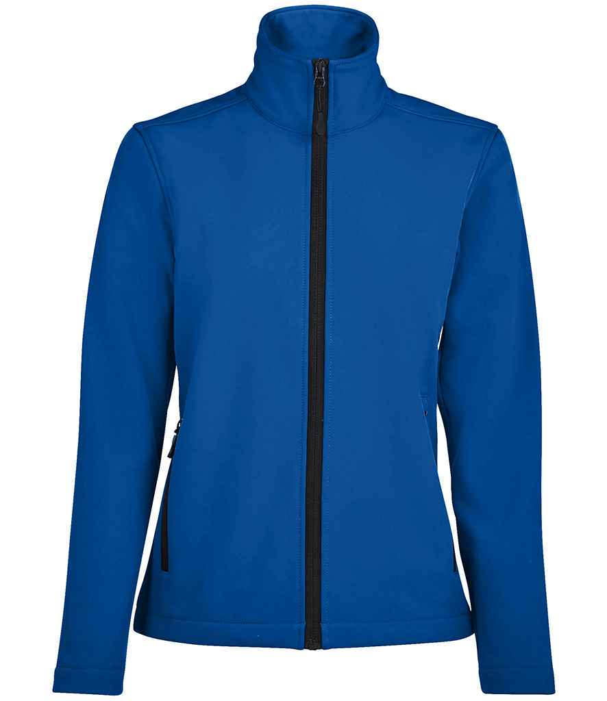 SOL'S Ladies Race Soft Shell Jacket in Royal Blue, front view