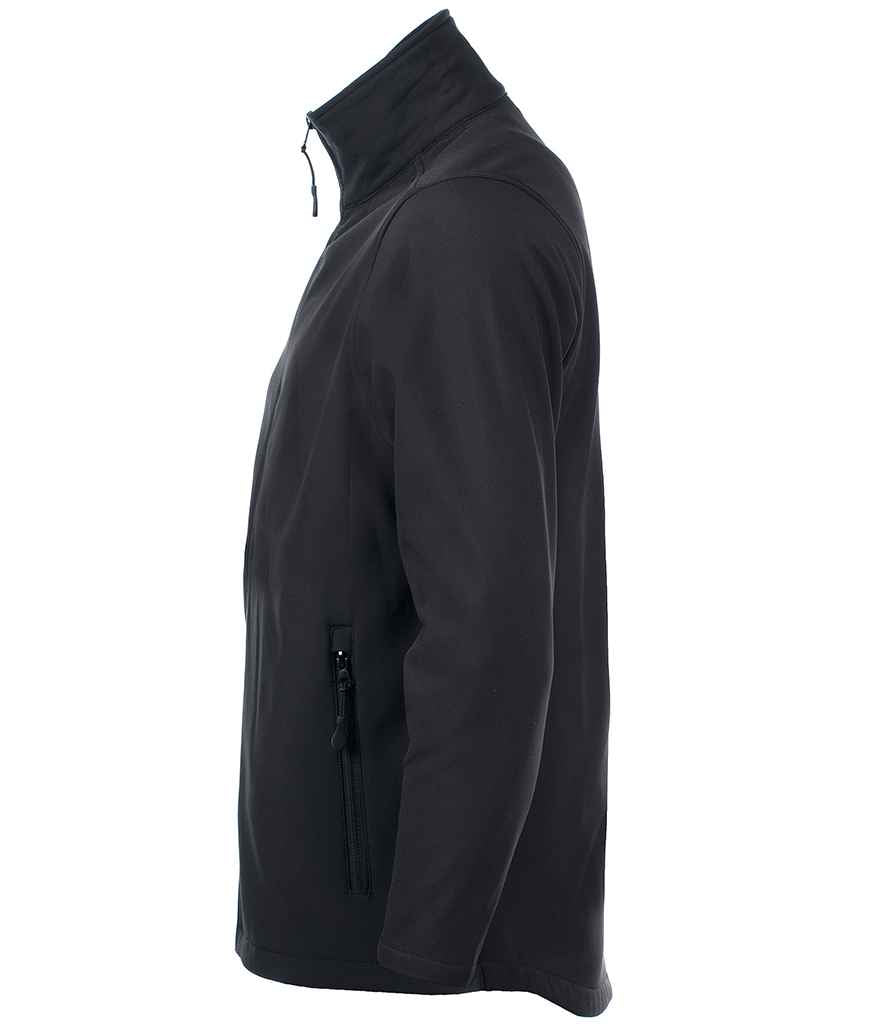 SOL'S Race Soft Shell Jacket in Black, side view