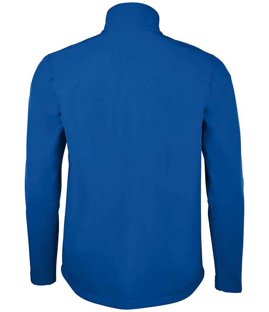 SOL'S Race Soft Shell Jacket in Royal Blue, back view