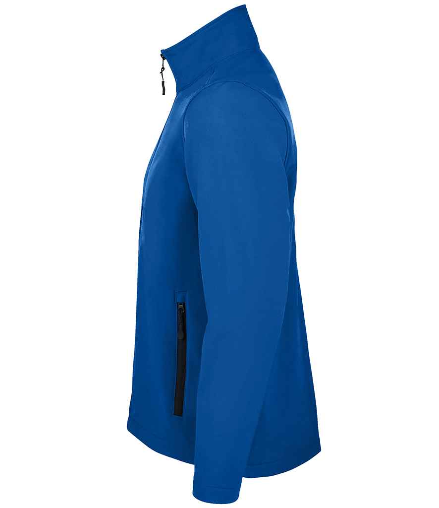 SOL'S Race Soft Shell Jacket in Royal Blue, side view