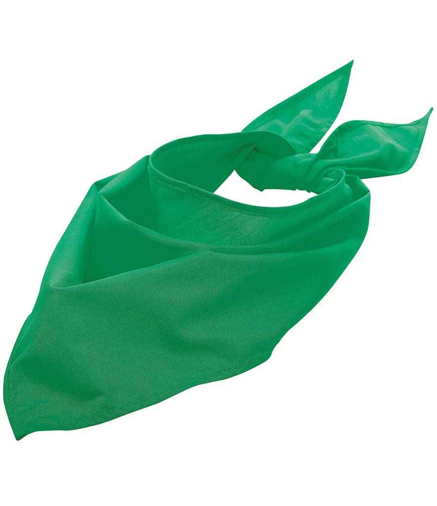 SOL'S Bandana in Kelly Green, front view