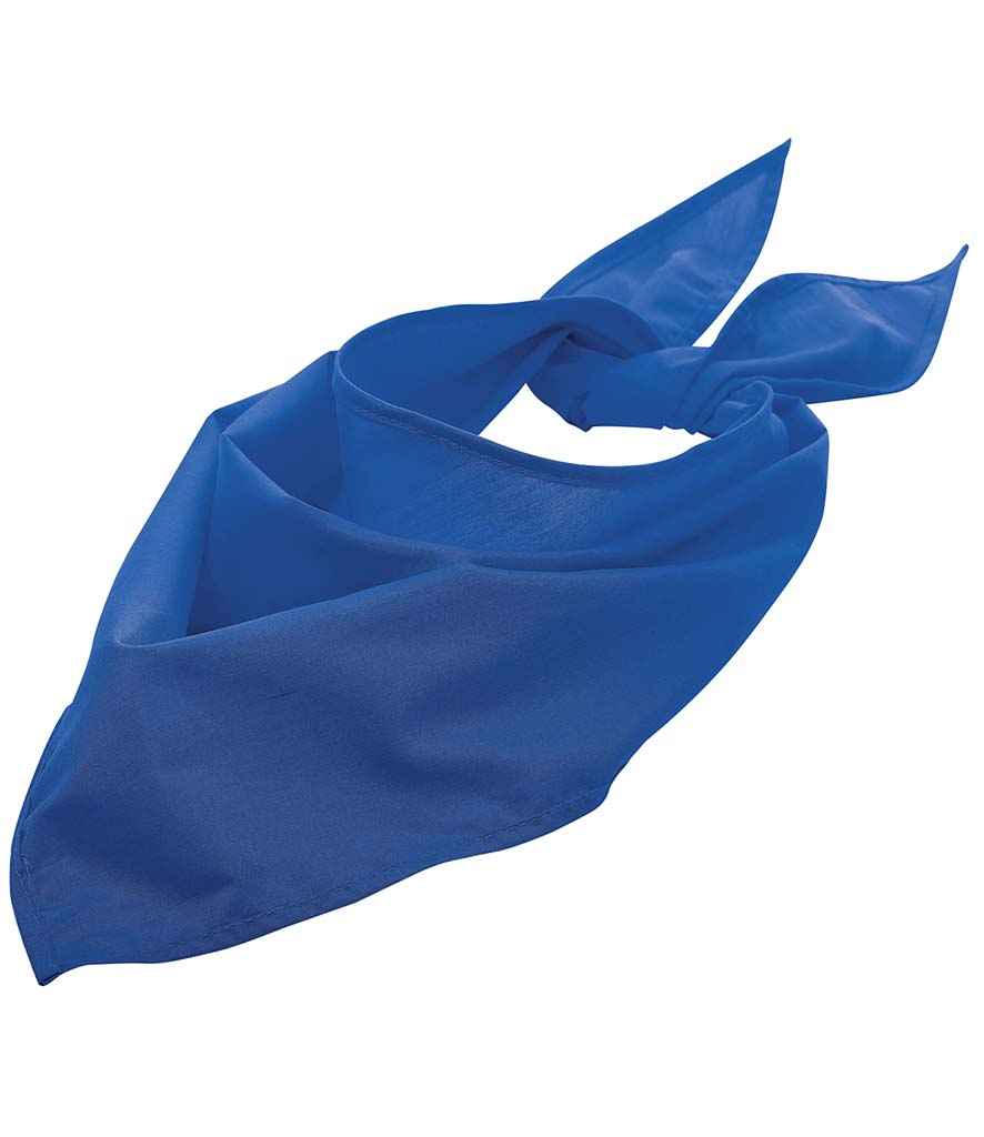 SOL'S Bandana in Royal Blue, front view