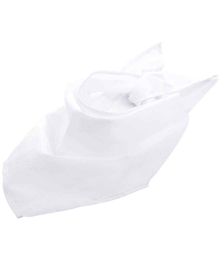SOL'S Bandana in White, front view