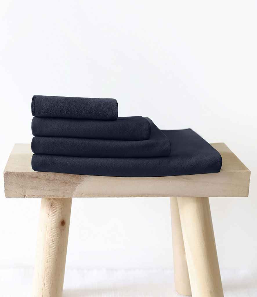 SOL'S Atoll 30 Microfibre Guest Towel in French Navy, front view
