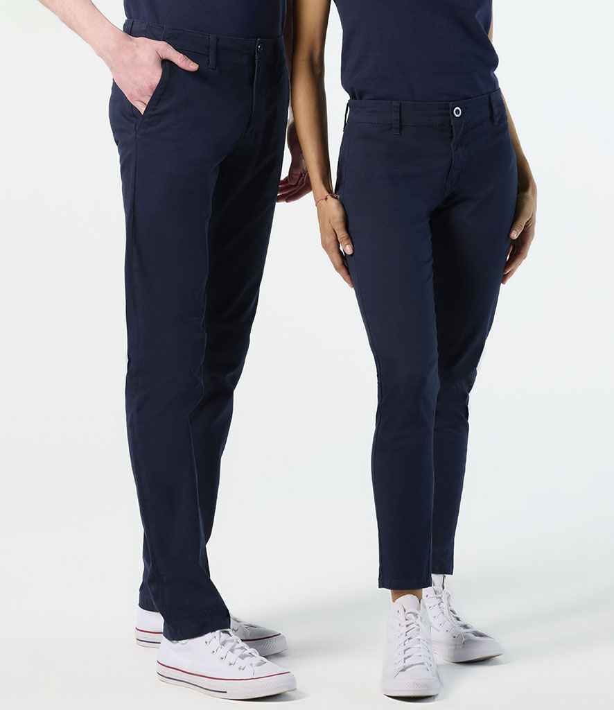 SOL'S Ladies Jules Chino Trousers in French Navy