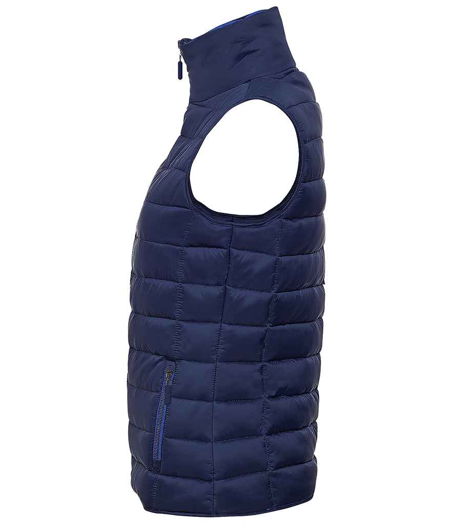 SOL'S Ladies Wave Bodywarmer in Navy, side view
