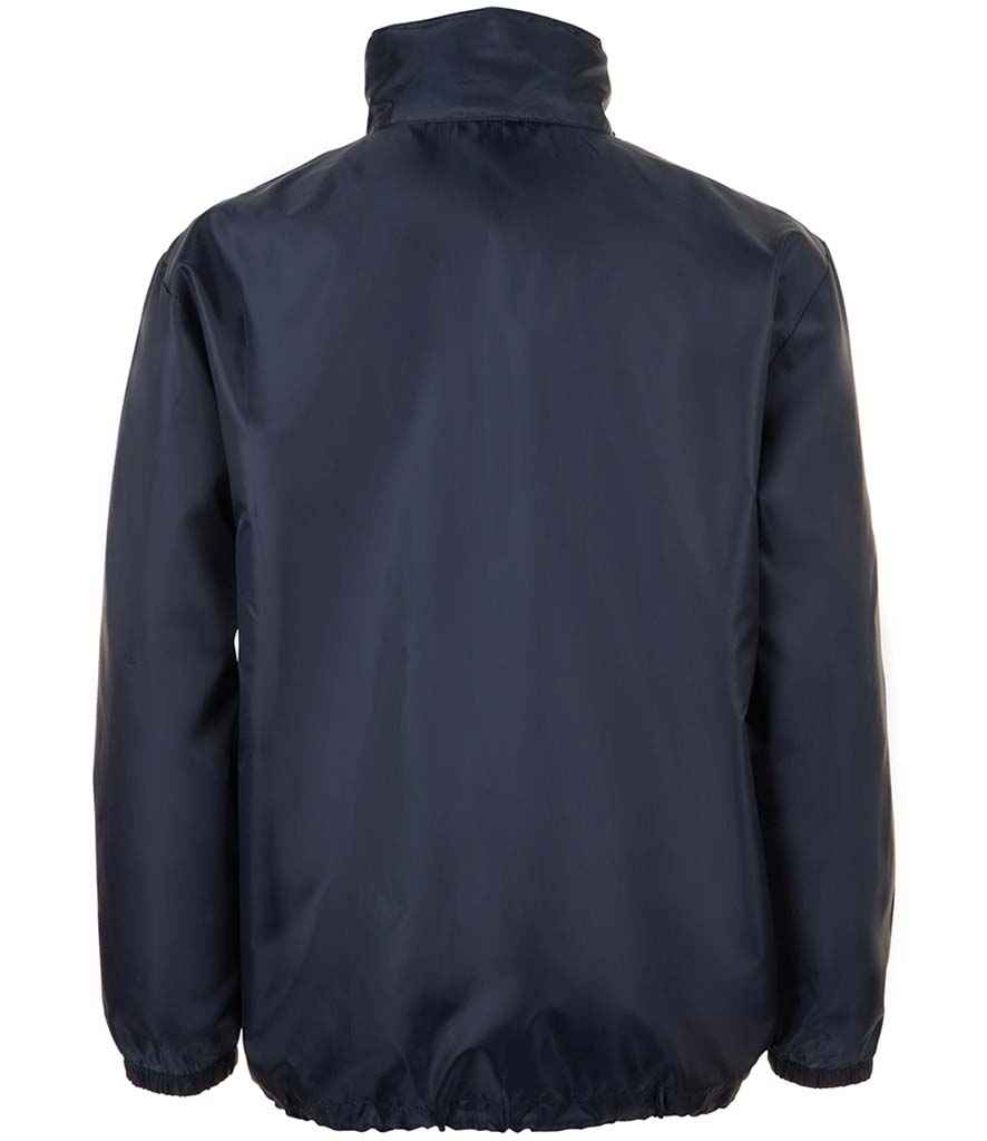 SOL'S Unisex Shift Windbreaker Jacket in French Navy, back view