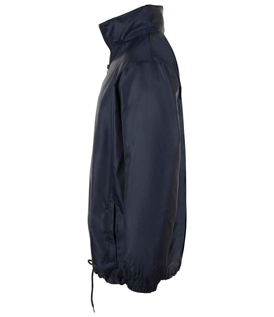SOL'S Unisex Shift Windbreaker Jacket in French Navy, side view