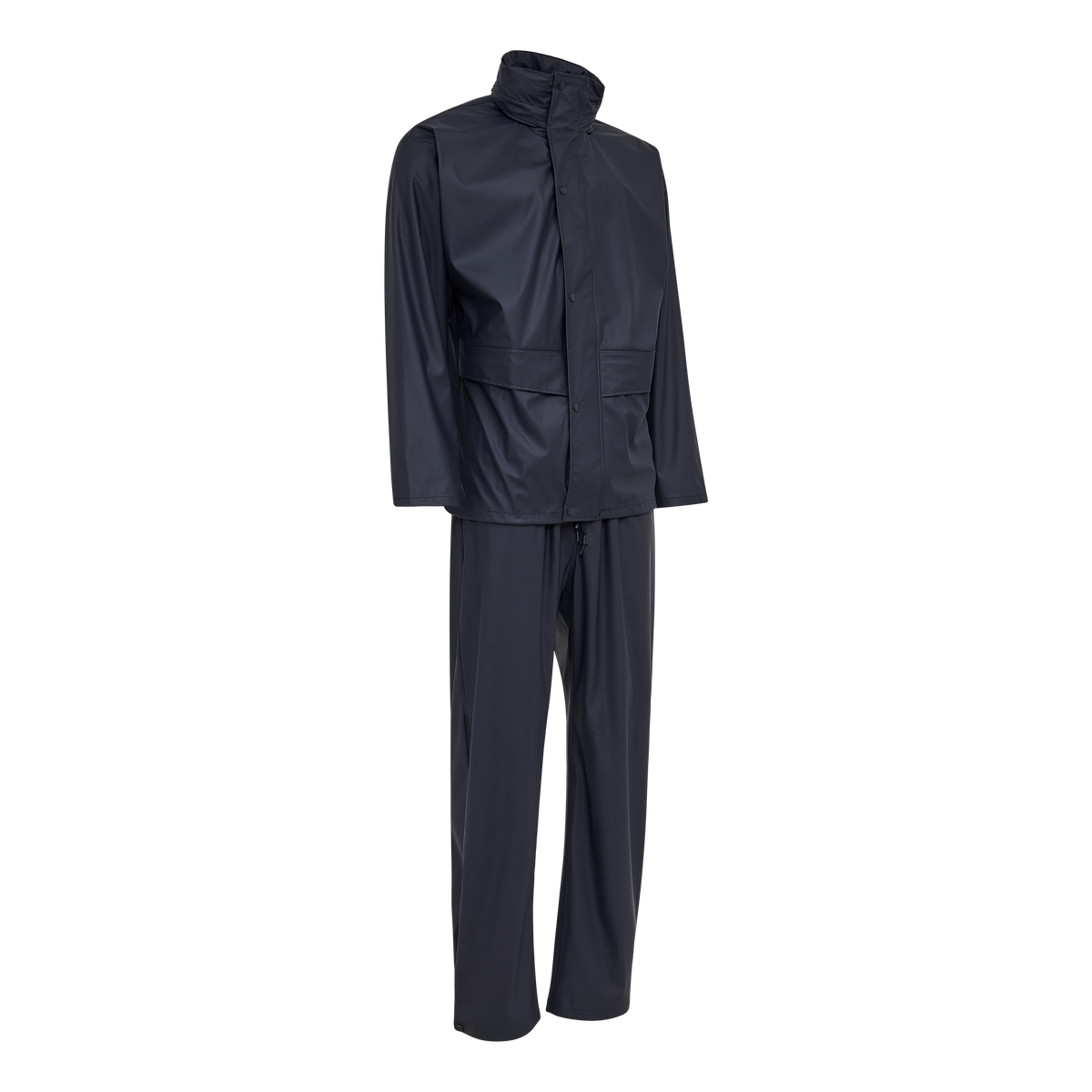 ELKA Rainwear Dry Zone Rain Jacket and Rain Pants PU Rain Set in Navy