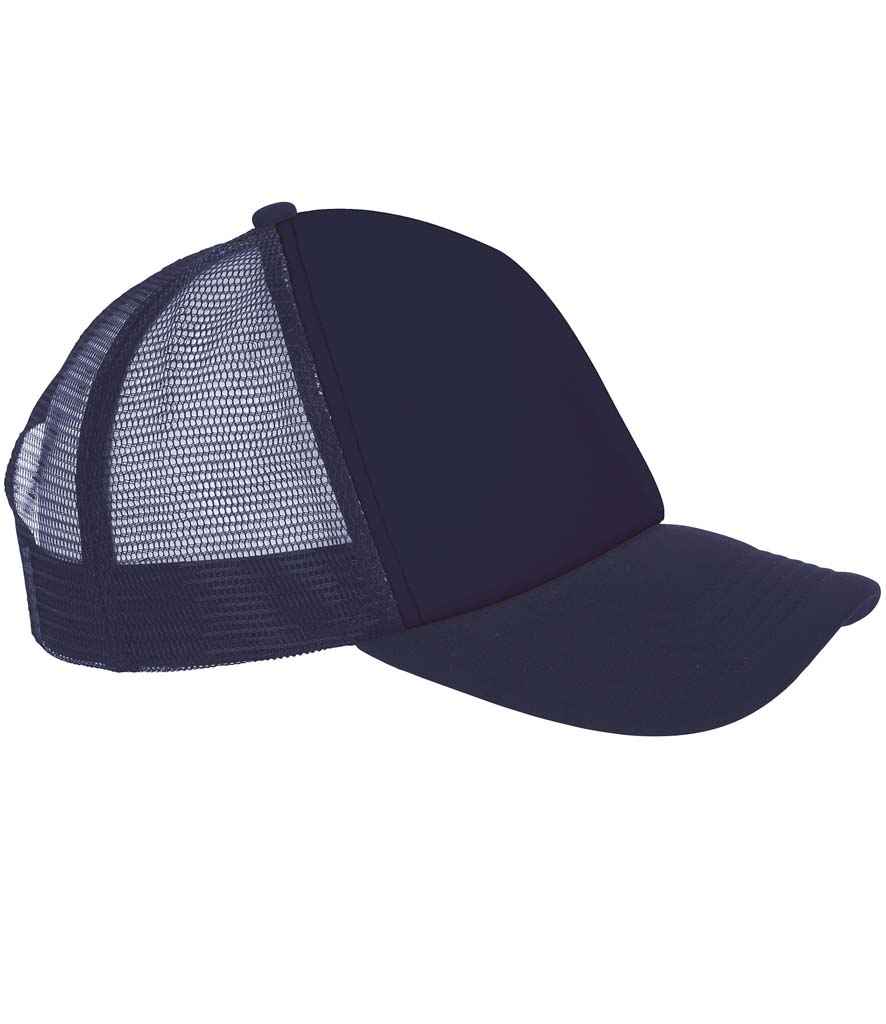 SOL'S Bubble Contrast Cap in French Navy, front view