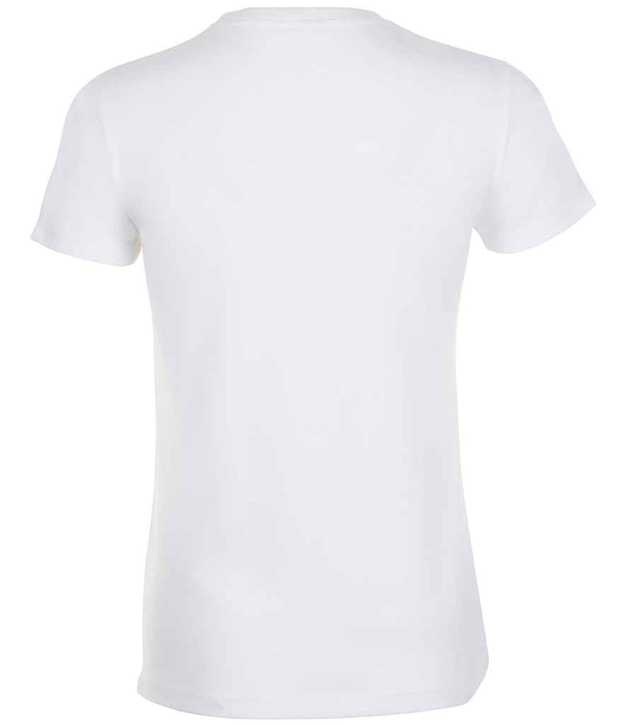 SOL'S Ladies Regent T-Shirt in Absolute White, back view