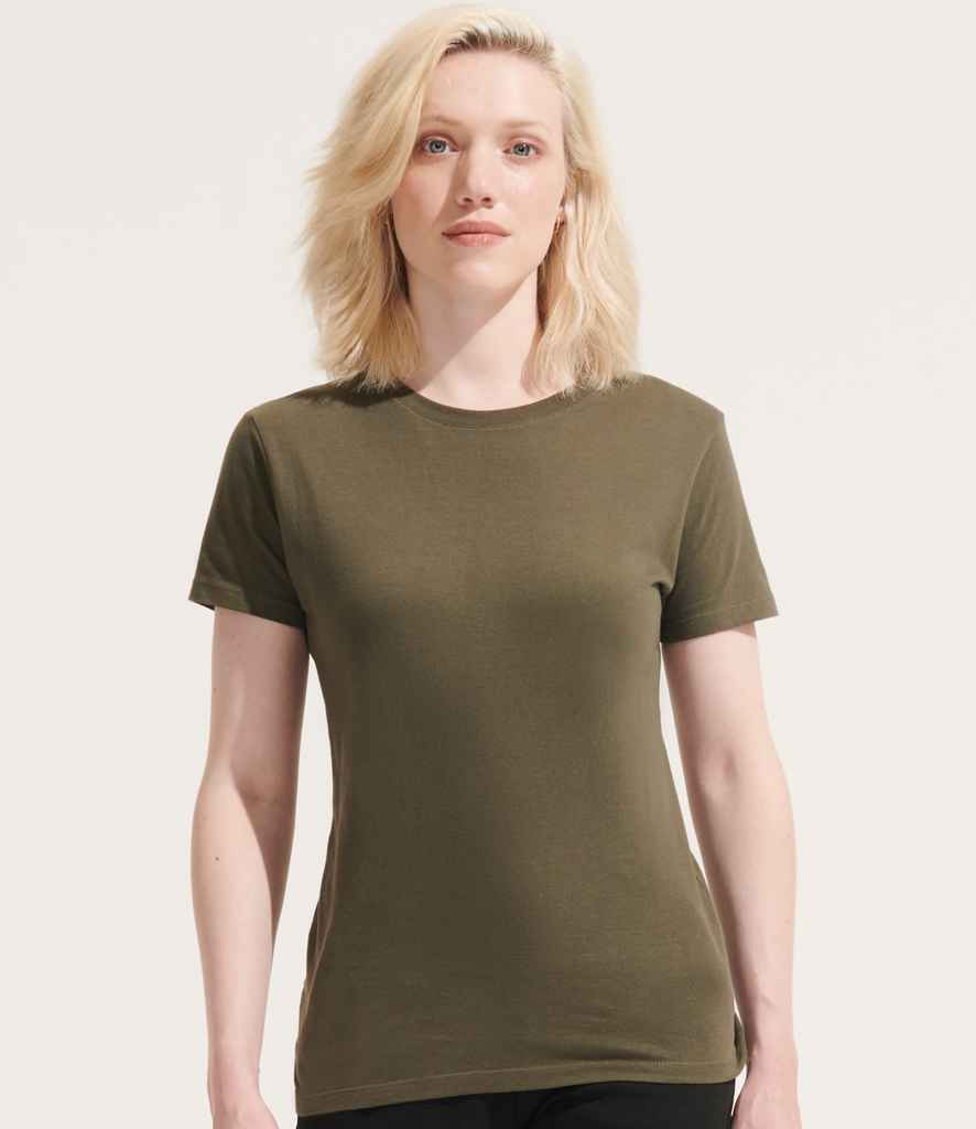 SOL'S Ladies Regent T-Shirt in Army