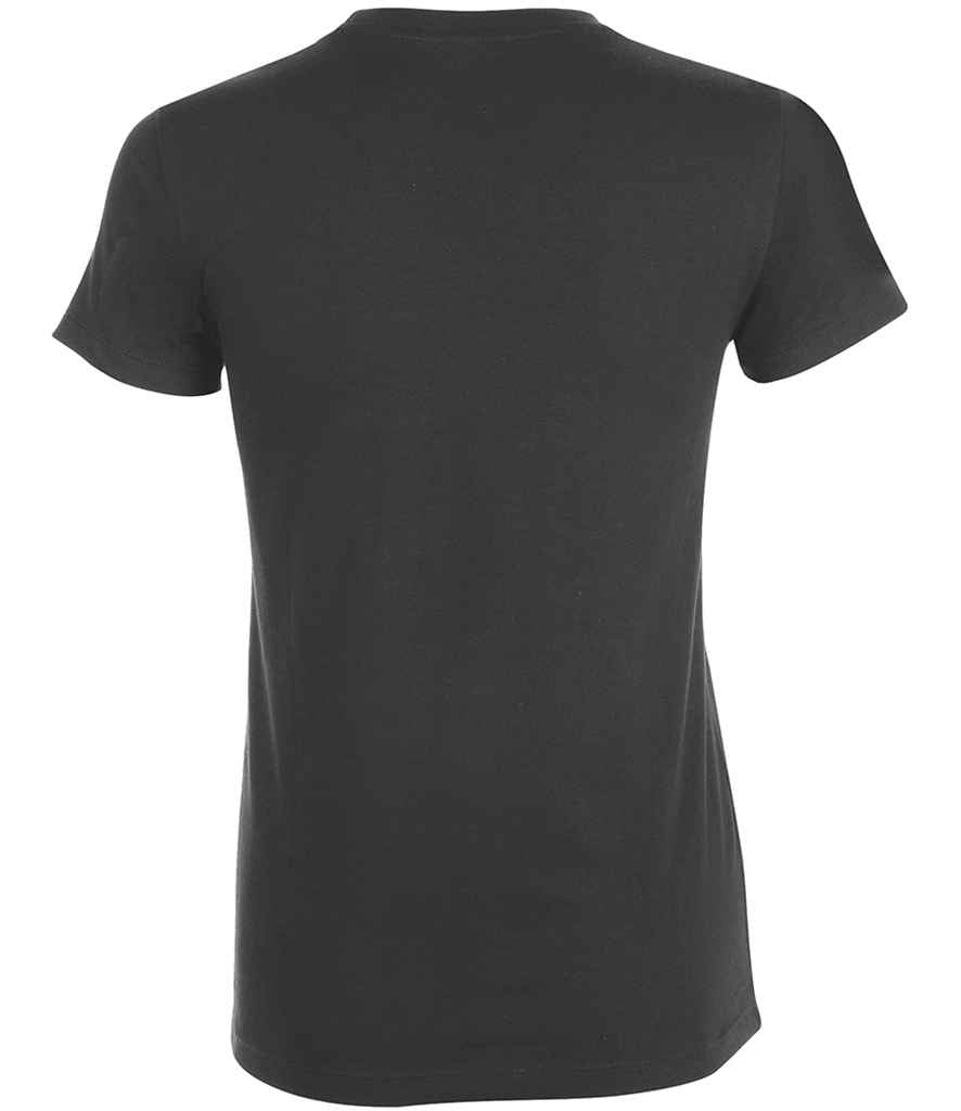 SOL'S Ladies Regent T-Shirt in Dark Grey, back view