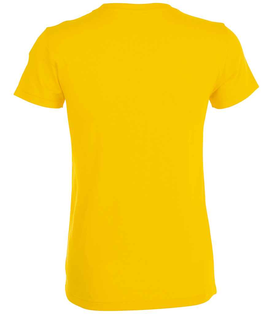 SOL'S Ladies Regent T-Shirt in Gold, back view