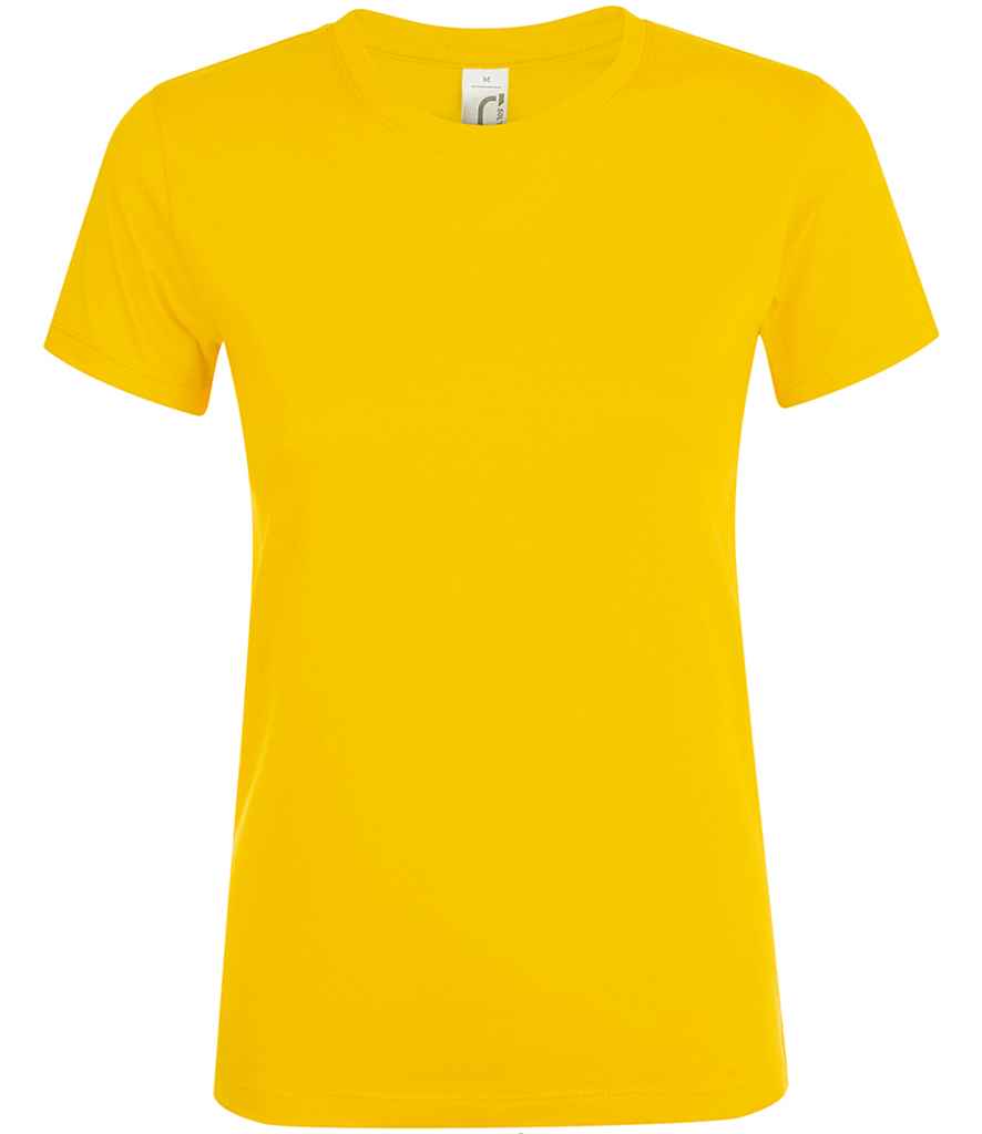 SOL'S Ladies Regent T-Shirt in Gold, front view
