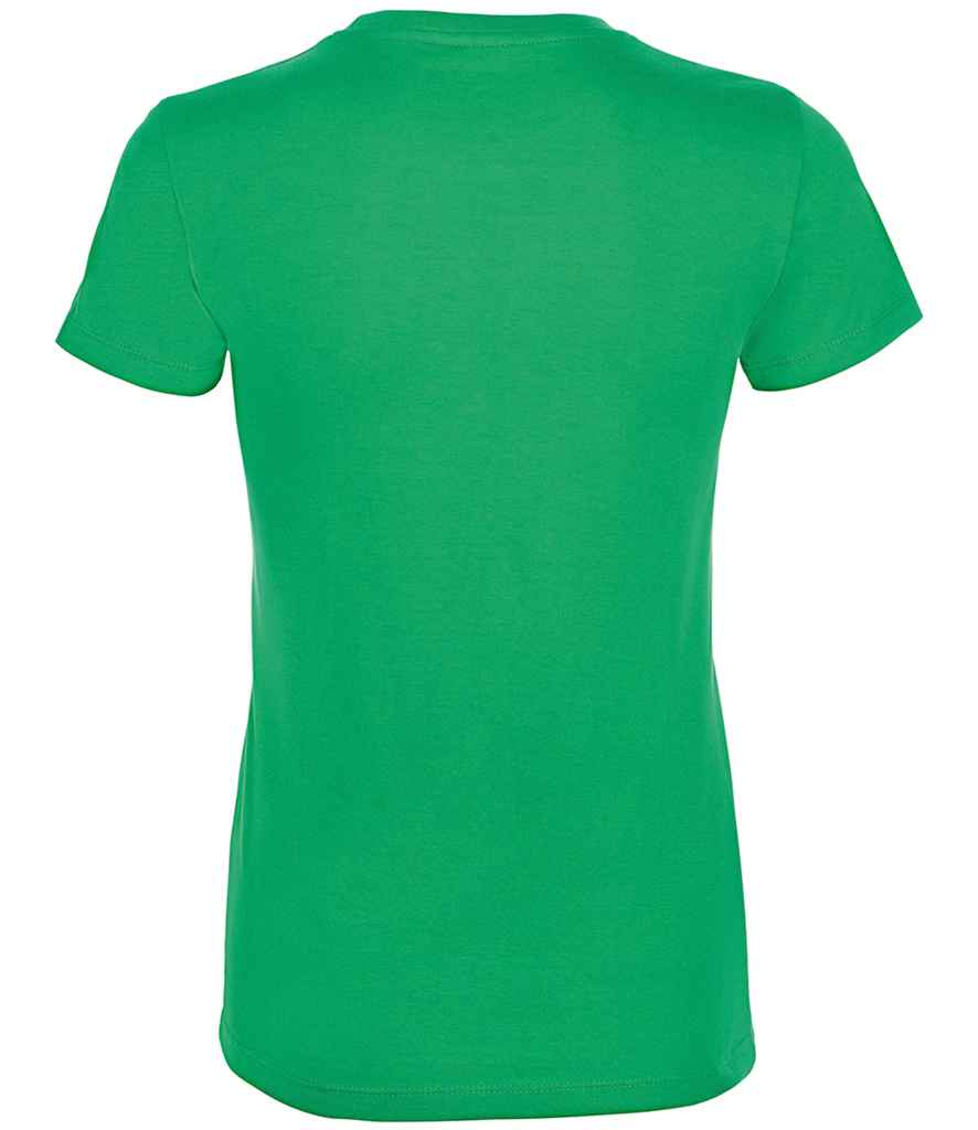 SOL'S Ladies Regent T-Shirt in Kelly Green, back view