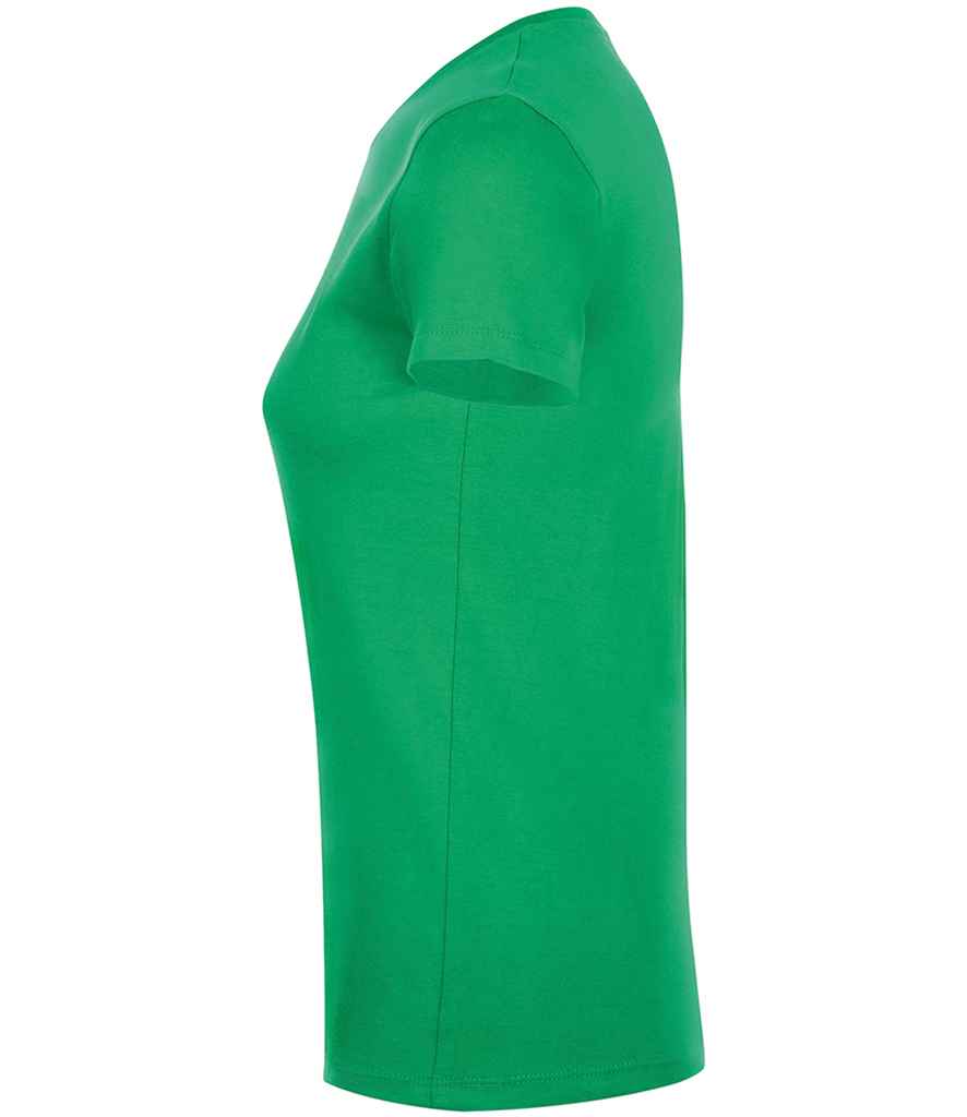 SOL'S Ladies Regent T-Shirt in Kelly Green, side view
