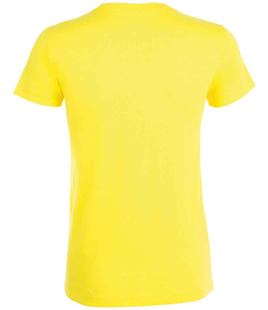 SOL'S Ladies Regent T-Shirt in Lemon, back view