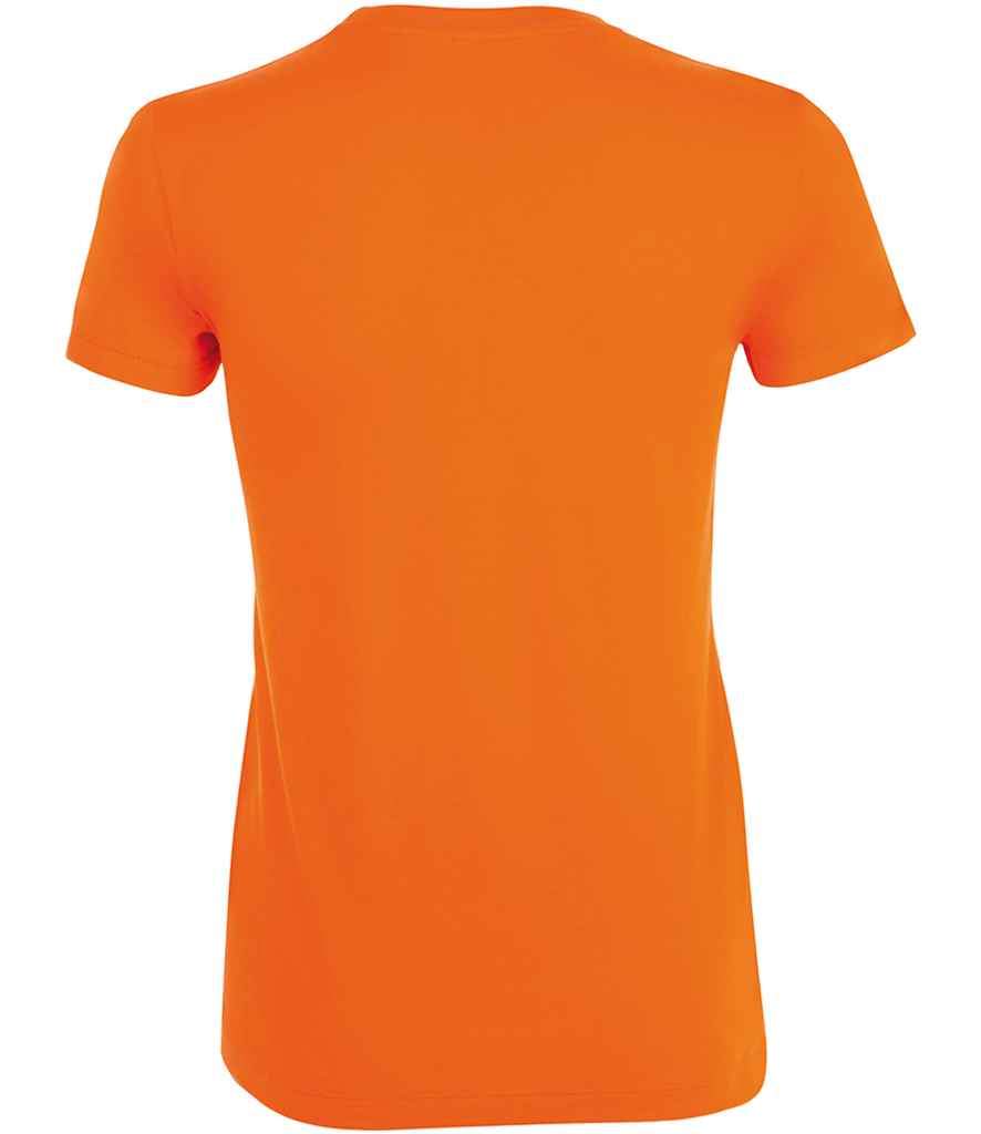 SOL'S Ladies Regent T-Shirt in Orange, back view