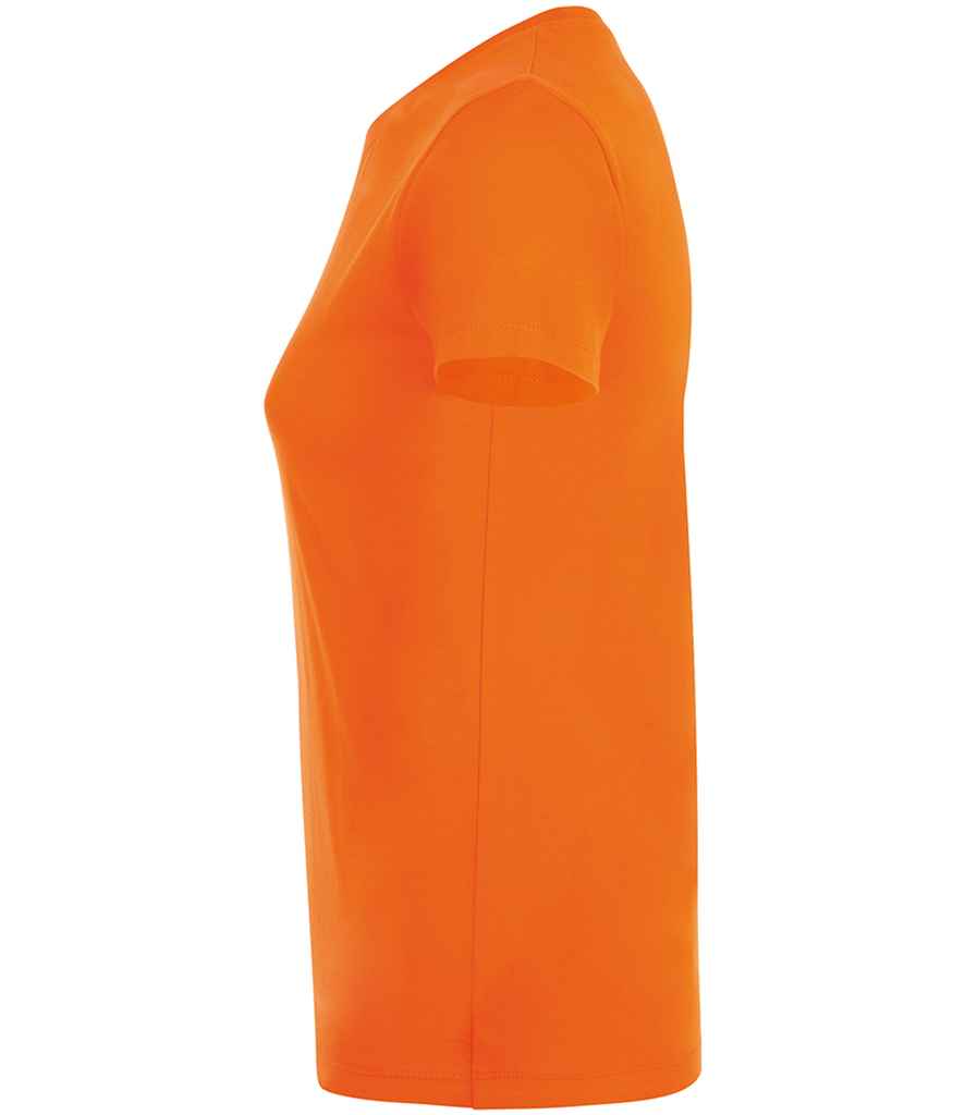 SOL'S Ladies Regent T-Shirt in Orange, side view