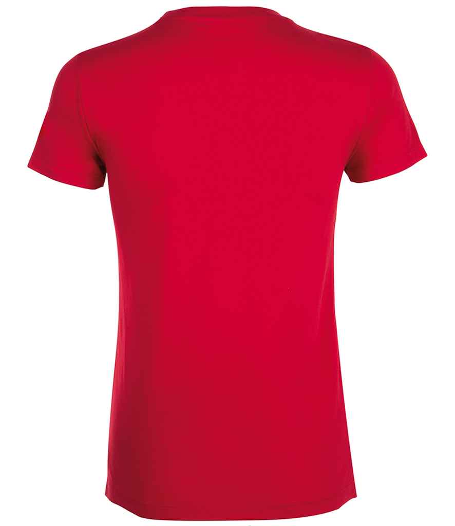 SOL'S Ladies Regent T-Shirt in Red, back view