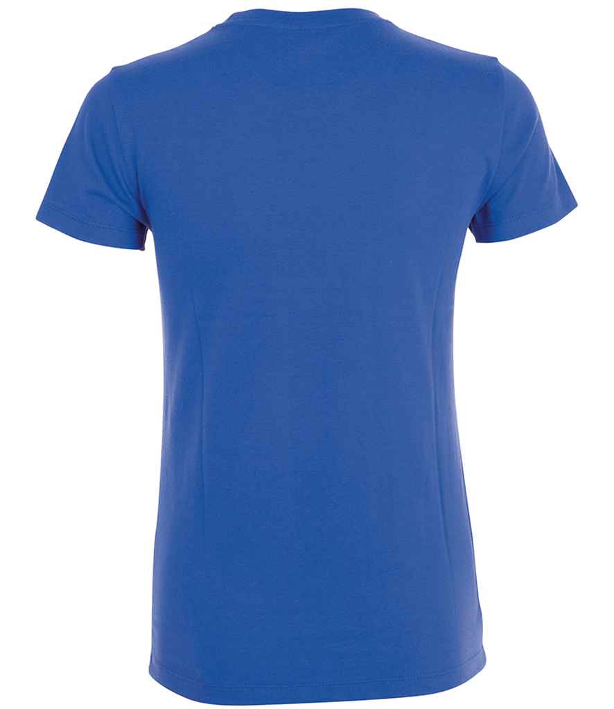 SOL'S Ladies Regent T-Shirt in Royal Blue, back view