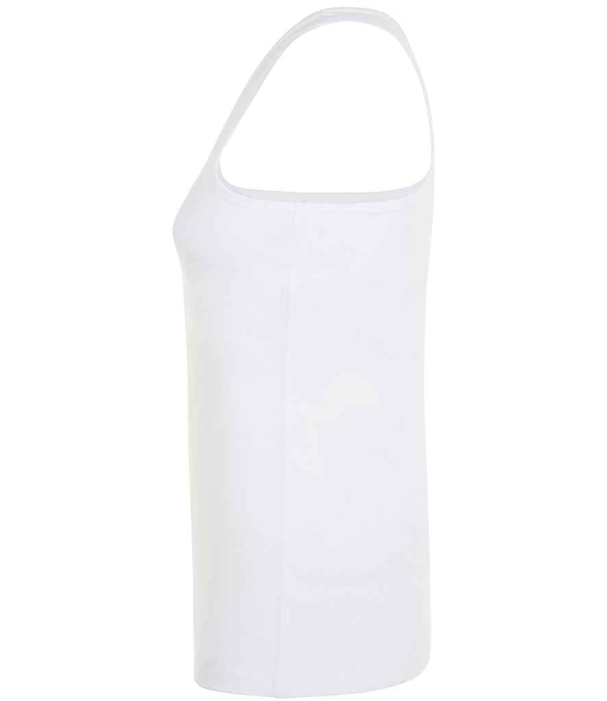 SOL'S Ladies Justin Vest in White, side view
