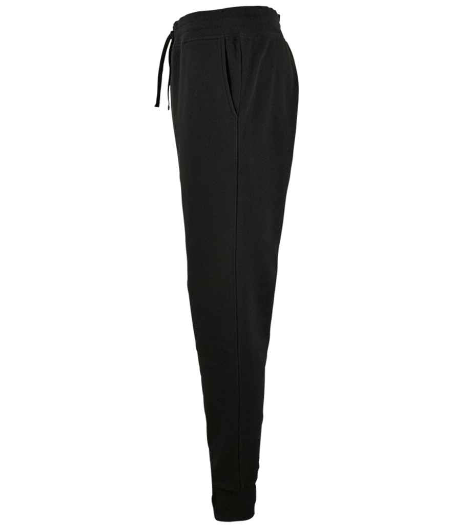 SOL'S Jake Slim Fit Jog Pants in Black, side view