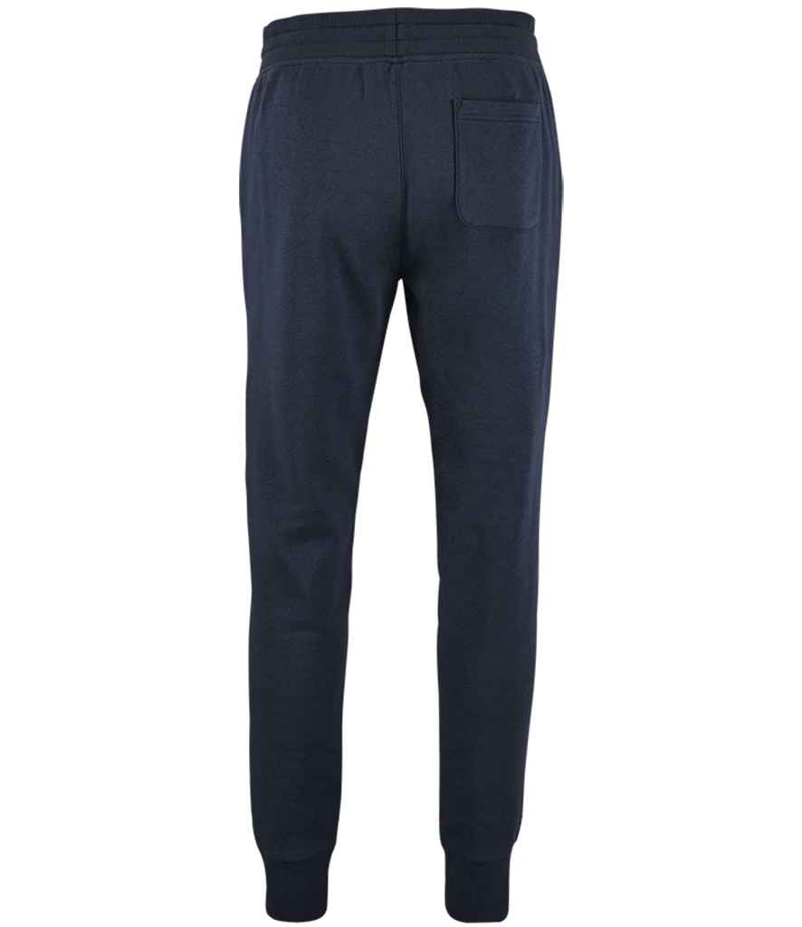 SOL'S Jake Slim Fit Jog Pants in French Navy, back view