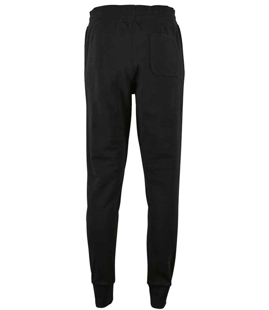 SOL'S Ladies Jake Slim Fit Jog Pants in Black, back view