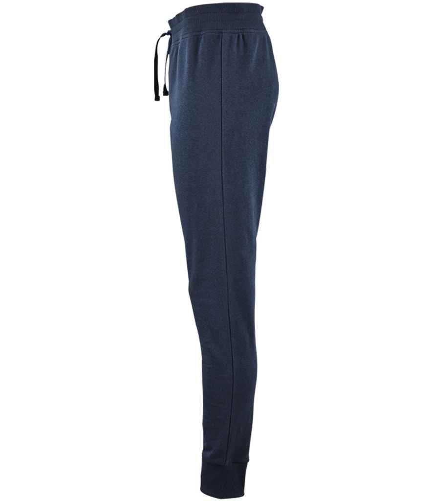 SOL'S Ladies Jake Slim Fit Jog Pants in French Navy, side view