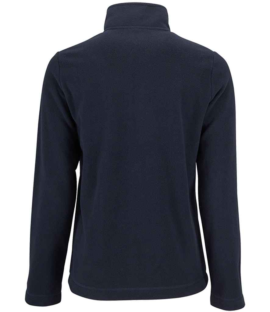 SOL'S Ladies Norman Fleece Jacket in Navy, back view