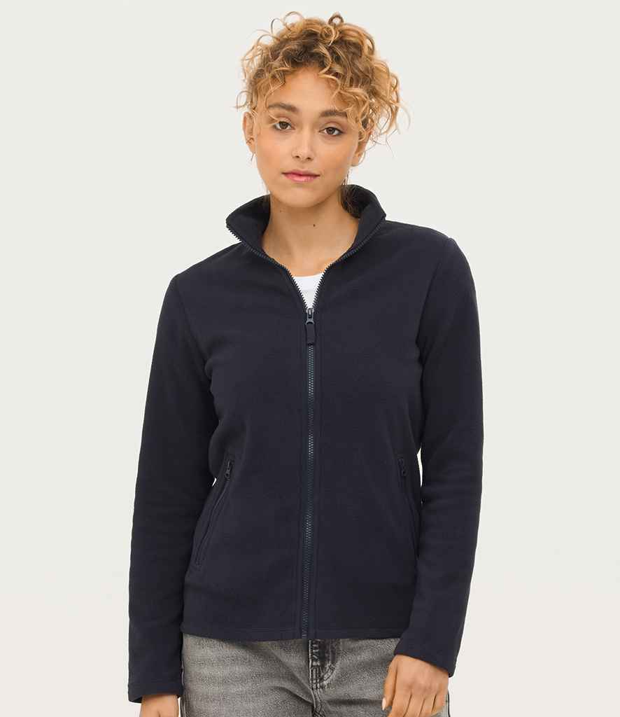 SOL'S Ladies Norman Fleece Jacket in Navy