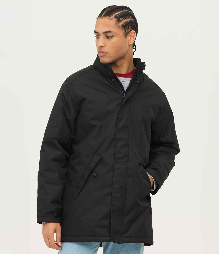 SOL'S Unisex Robyn Padded Jacket in Black