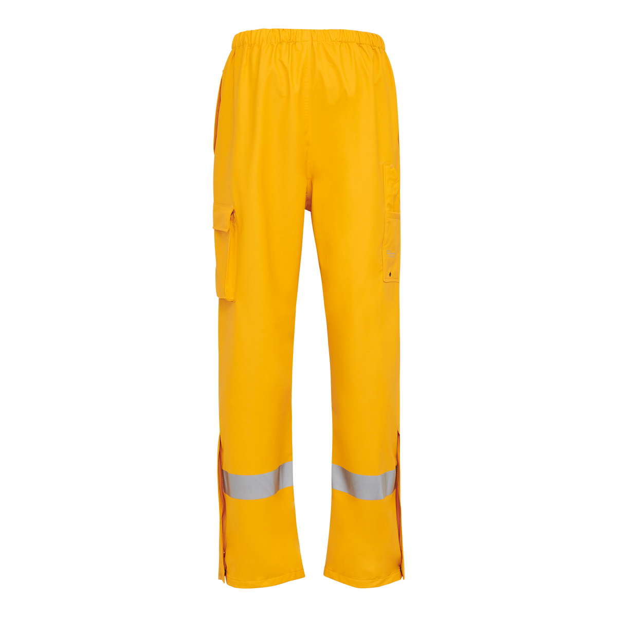 ELKA Rainwear Dry Zone D-Lux trousers with reflective stripes in Yellow