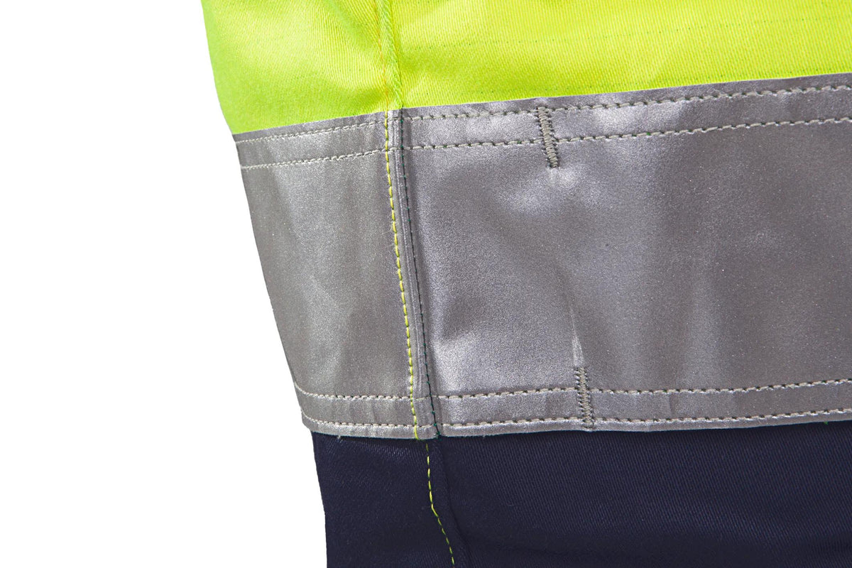 Sioen PRO Matour in High-vis yellow/Navy blue