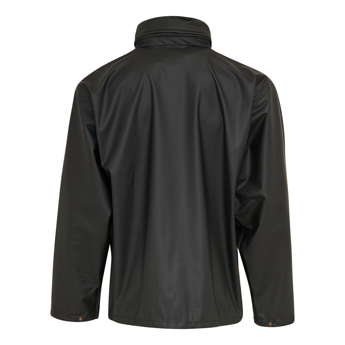 ELKA Rainwear Dry Zone PU Rain Jacket in Black