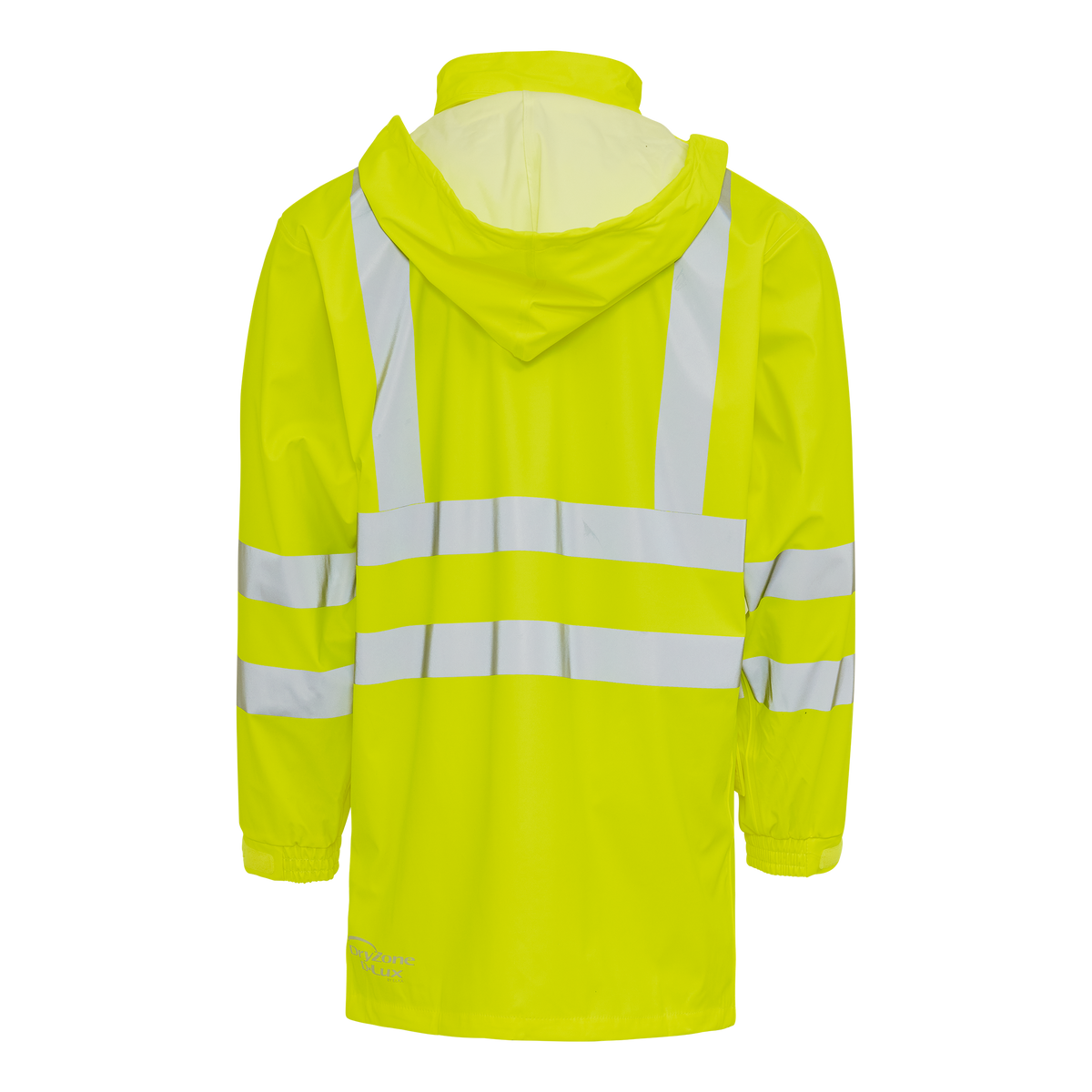ELKA Rainwear Dry Zone Visible Jacket extra length in Fl. Yellow