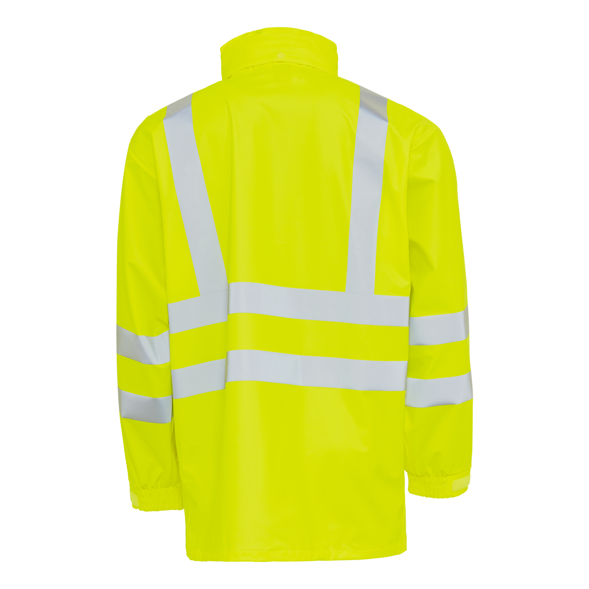 ELKA Rainwear Securetech Multinorm visible Pu Jacket in Fl. Yellow