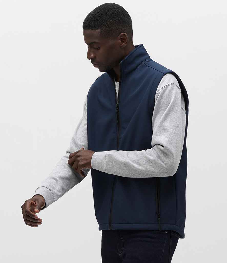 SOL'S Race Soft Shell Bodywarmer in French Navy