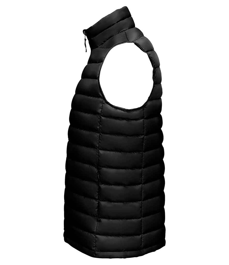 SOL'S Wilson Lightweight Padded Bodywarmer in Black, side view