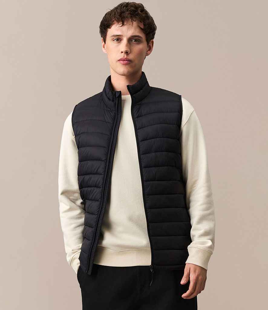 SOL'S Wilson Lightweight Padded Bodywarmer in Black