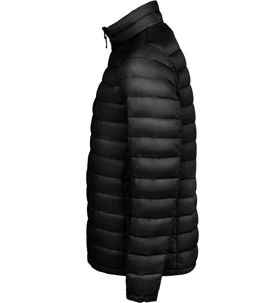 SOL'S Wilson Lightweight Padded Jacket in Black, side view