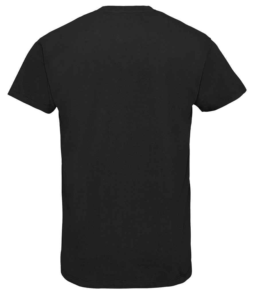 SOL'S Imperial V Neck T-Shirt in Deep Black, back view