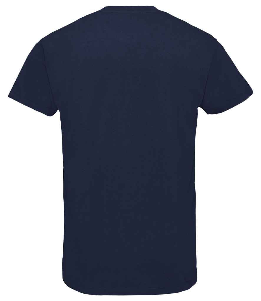 SOL'S Imperial V Neck T-Shirt in French Navy, back view