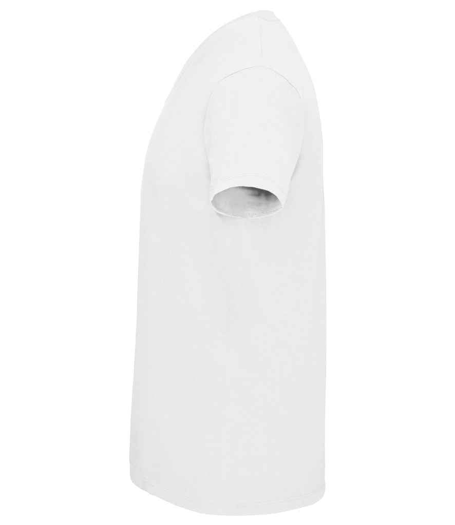 SOL'S Imperial V Neck T-Shirt in White, side view