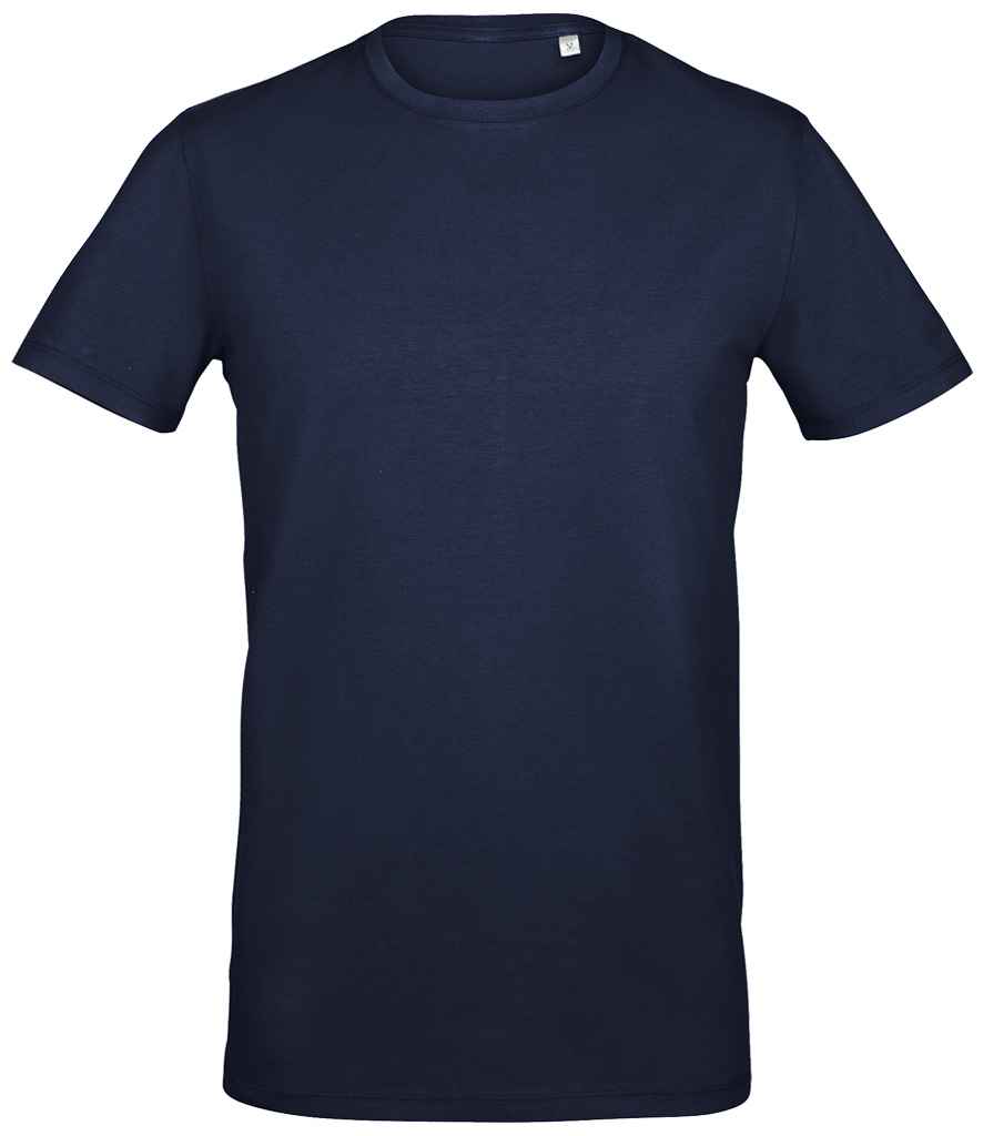 SOL'S Millenium Stretch T-Shirt in French Navy, front view