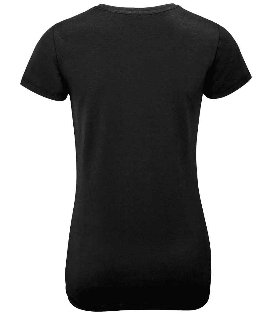 SOL'S Ladies Millenium Stretch T-Shirt in Deep Black, back view